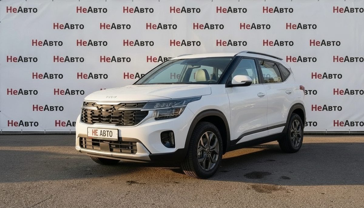 Kia Seltos MAX — Pearl White