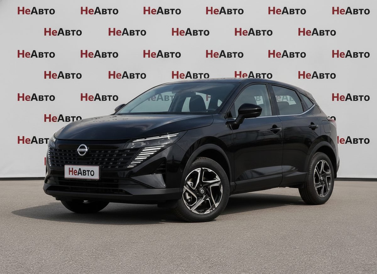 Nissan Qashqai MAX — Obsidian Black