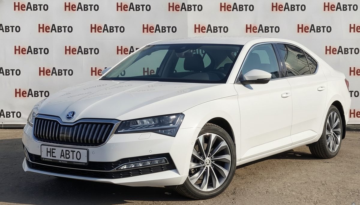 Škoda Superb TSI280 Premium Edition — Marble White